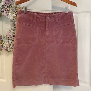 ATHLETA Pink Dema Velvet Feel Mini Skirt